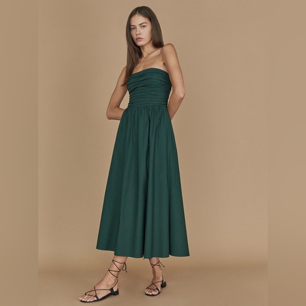 Reformation Lissa Dress in Green